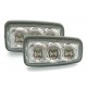 Čiré boční blikače Citroen Saxo 96-99 – LED, chrom