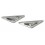 Čiré boční blikače Ford Mondeo MK3 00-07 – chrom