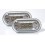 Čiré boční blikače Renault 19 88-95 – LED, chrom