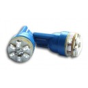 LED žárovky SMD T10 12V - modré