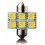 LED sufitka SV8,5 31mm 12V 6SMD LED – bílá