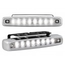 Poziční světla 2x8 LED – chrom