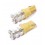 Žárovka 9 SUPER LED 12V T10 oranžová 2ks