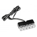 Osvětlení MOTO 5 led LINE 12V bílé