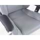 Kancelářská židle RACE – šedá koženka