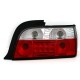 Čirá světla BMW E36 Coupé 92-98 – LED, červená/krystal