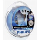 Žárovky Philips H1 BlueVision ultra Xenoneffect 12V 55W