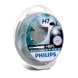 Žárovky Philips H7 X-treme Vision +100% 12V 55W