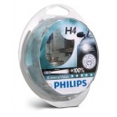 Žárovky Philips H4 X-treme Vision +100% 12V 60/55W