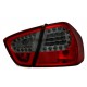 Zadní čirá světla BMW E90 3er Lim. 05-08 – LED, červená/kouřová