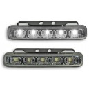 Světla pro denní svícení 2x5LED – chrom