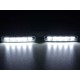 Světla pro denní svícení 2x5LED – chrom