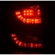 Zadní světla Škoda Octavia Combi 04-09 - LED, červená/kouřová