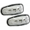 LED boční blikače Mercedes-Benz W210 E-tř. 95-02 chrom