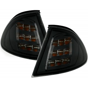 LED přední blikače BMW E46 Lim.+Touring 98-01 černá