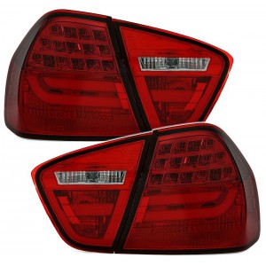 Zadní čirá světla BMW E90 3er Lim. 04-08 LED, červená