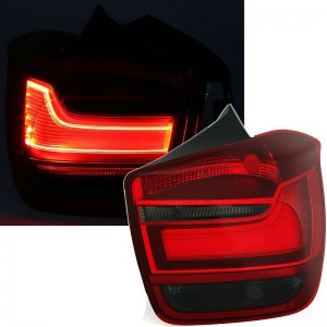 Zadní čirá světla BMW F20 / F21 LED LIGHT BAR červená/kouřová