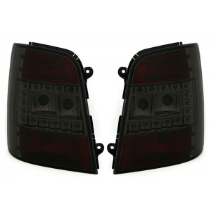 Zadní čirá světla VW Touran 1T 03-10 LED kouřová
