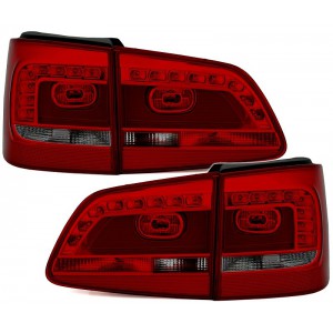 Zadní čirá světla VW Touran 1T Facelift GP2 LED červená/kouřová