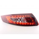 Zadní čirá světla Porsche 911 / 997 04-08 - LED, červená/krystal