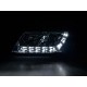Přední světla DEVIL EYES Audi A6 4B 97-01 chrom