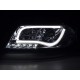 Přední světla Audi A6 4B 97-01 s denním svícením, chrom