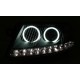 Čirá optika Audi A6 4F 04-07 CCFL, černá