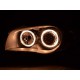 Přední čirá světla BMW 1er E87 04-07 – chrom