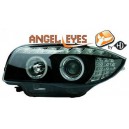 Přední světla DEVIL EYES BMW E87/81 04-09 černá, LED blinkr