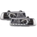 Přední světla DEVIL EYES BMW E36 Lim. 92-98 – chrom