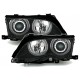 Přední světla BMW E46 Lim./Touring 01-05 CCFL, černá