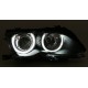 Přední světla BMW E46 Lim./Touring 01-05 CCFL, černá