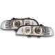 Čirá optika BMW E39 95-00 chrom, LED blinkr