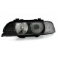Čirá optika BMW E39 95-00 XENON, černá, LEVÁ