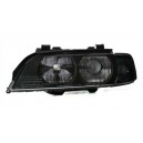 Čirá optika BMW E39 95-00 XENON, černá, LEVÁ