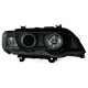 Přední světla BMW X5 E53 99-03 CCFL, černá