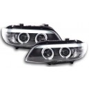Čirá optika BMW X5 E53 03-06 XENON CCFL, černá