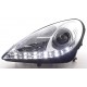 Přední světla D-LITE Mercedes Benz SLK R171 04-11 – chrom