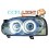 Čirá optika VW Golf III 92-98 CCFL, chrom