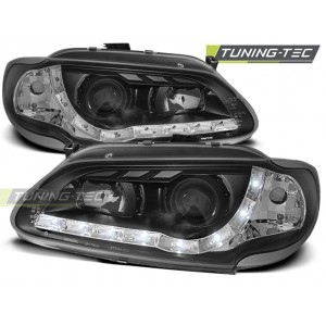 Přední světla DEVIL EYES Renault Megane 3/5dv. 96-99 – černá