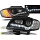 Přední světla DEVIL EYES Seat Ibiza 6K2 99-02 černá, LED blinkr