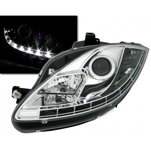 Čirá optika DEVIL EYES Seat Leon 05-09 chrom