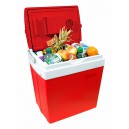 Chladící box 30L RED 220/12V LED ukazatel teploty