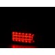 Zadní světla Audi A6 97-04 - LED, červená/krystal