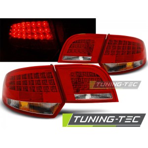 Čirá světla Audi A3 8PA Sportback 04-08 – LED, červená/krystal