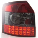 Zadní čirá světla Audi A4 B6 8E Avant 01-04 – LED, červená/kouřová