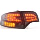 Zadní světla Audi A4 B7 Lim. 04-08 - LED, kouřová