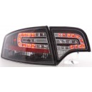 Čirá světla Audi A4 B7 Lim. 04-08 - LED, černá