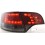 Zadní čirá světla Audi A4 Avant B7 04-08 - LED, červená/kouřová