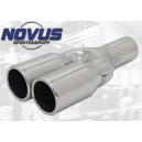 Koncovka výfuku NOVUS 2x76mm M Design